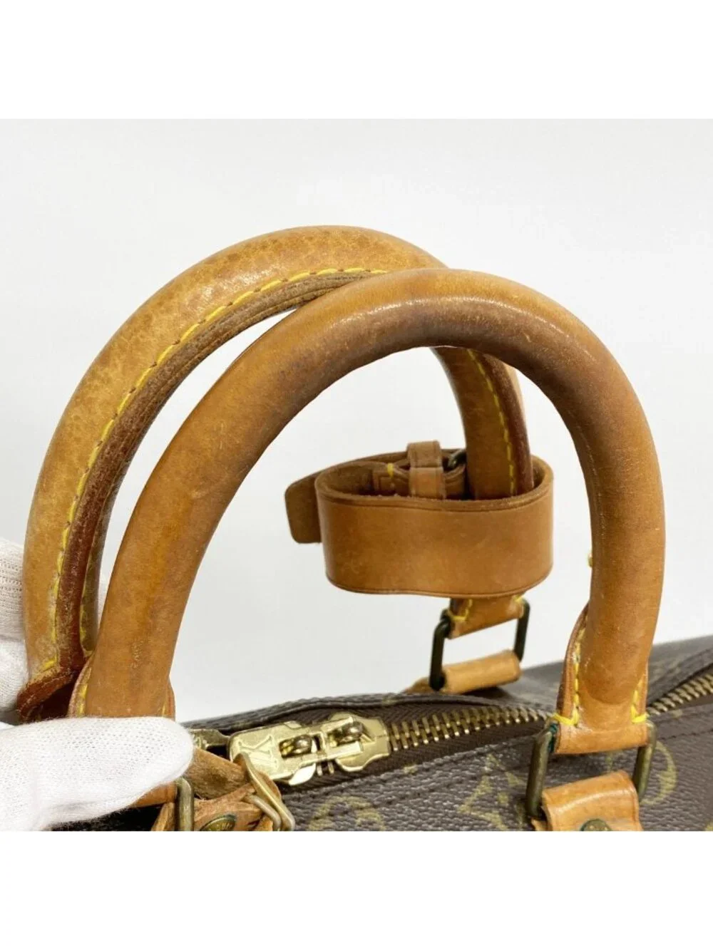 Louis Vuitton Boston Bag Monogram Keepall 45 Brown
